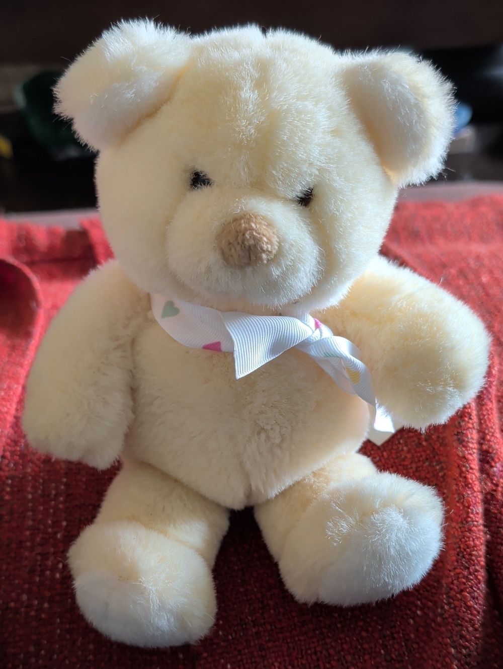VINTAGE GUND BABY GUND YELLOW TEDDY BEAR PLUSH 1991